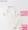 戴维贝拉（DAVE＆BELLA）儿童内衣套装女童睡衣宝宝秋衣秋裤两件套小女孩幼儿家居服秋冬 小鹿印花 110 cm（建议身高100-110cm） 实拍图