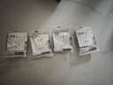 公牛（BULL）开关插座/86型暗装墙壁插座/网络面板/大面板G12系列象牙白 四孔10A 实拍图