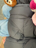 优衣库童装男童女童高性能复合连帽外套/保暖厚衣服473309 09 黑色 130 实拍图