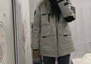 波司登（BOSIDENG）极寒90鹅绒羽绒服冬季男女款一手长大毛领保暖加厚外套 【店长推荐】冰川绿4631 L 170/92A 实拍图
