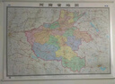 河南省地图 地图挂图 大尺寸1.5米*1.1米 无拼缝 办公室、会议室挂图挂画背景墙面装饰 郑州 洛阳 实拍图