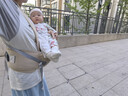 抱抱熊婴儿竖抱腰凳背带轻便四季0-36个月外出抱娃神器V26升级款-苹果金 实拍图