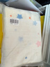 洁丽雅卡通印花纯棉A类婴儿童巾洗脸洗澡面巾一面纱布一面毛圈小毛巾4条 实拍图
