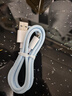 帅玺 适用iphone14数据线手机充电线苹果13快充usb12Pro平板11ipad短款xr 单条装-(天空蓝) 1米 实拍图