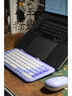 罗技（Logitech）POP ICON KEYS键盘泡泡键盘无线蓝牙双模AI轻音办公键盘无线鼠标键鼠套装送女生女友礼物 POP ICON COMBO紫色 实拍图