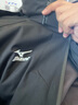 美津浓（MIZUNO）户外夹克男连帽梭织透气情侣锋衣加绒加厚加棉外套男上衣 实拍图
