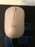 罗技（Logitech）M221轻音鼠标 无线鼠标 办公鼠标 对称鼠标 带无线微型接收器 茱萸粉 实拍图
