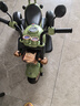 哈哈怪儿童电动摩托车儿童摩托车3-6岁儿童电动车玩具车可坐人儿童车 高配绿|6V10电瓶+双驱 实拍图