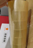 永冠透明胶带封箱封口快递打包宽胶带货物工厂仓库搬家50mm*120y（110m）*58um*6卷/桶 实拍图