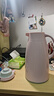 JEKO&JEKO保温壶家用热水瓶暖水壶大容量宿舍开水瓶玻璃内胆 1.9L浅粉色 实拍图