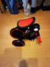 uonibaby品牌授权儿童三轮车脚踏车1-3-6岁宝宝儿童车遛娃神器平衡车手推 25款波多尔红(适高68-128cm)速发 升级版 实拍图