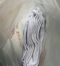 棉十三袜子男新疆棉10A抗菌防臭秋冬季白色纯色小腿袜高筒商务长袜5双 实拍图