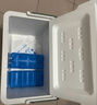 欧宝森绿色20L 车载家用越野保温箱冷藏箱便携户外小冰箱保鲜箱冰块储存 实拍图