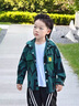 G.DUCKKIDS童装男童衬衫春秋款儿童衬衣长袖棉2023新款中大童格子休闲外套 蓝色 160 (建议身高150cm 13-14岁)cm 实拍图