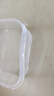冰箱保鲜盒食品级冰箱收纳盒塑料密封盒蔬菜水果冷冻盒便当盒 方形保鲜盒650ML（4个装） 实拍图