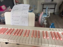 贝琪（Betsy）B190磁吸钢琴88键成人便携式电钢琴学生幼师专业折叠手卷电子钢琴 牛奶白（粉键）+果冻琴包 实拍图