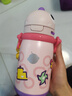 babycare儿童保温杯婴儿吸管水杯水壶不锈钢保温杯上学450ml-新旧款混发 实拍图