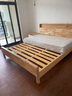 起凤广东佛山家具床实木床橡胶木现代北欧双人床主卧原木床简约风木床 原木色硬靠款+10cm乳胶棕垫+柜*1 1800mm*2000mm  框架结构 实拍图
