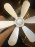 艾美特（AIRMATE）小吊扇学生宿舍床上电风扇大风力小风扇蚊帐扇微风吊扇电扇 标准款+2米延长线 标准款 实拍图