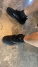 阿迪达斯 （adidas）男鞋跑步鞋秋冬黑武士户外轻便耐磨透气休闲旅游运动鞋 黑色 44 实拍图