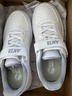 安踏童鞋小白鞋儿童运动鞋男女同款秋季新品白色低帮板鞋学生休闲鞋子 【店长推荐】白/雾灰8088-4（男女同款） 37 脚长约23.5cm 实拍图
