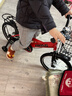 奥仕龙 儿童自行车3-4-5-6-7-8岁小孩单车宝宝脚踏单车男女孩小学生童车 【升级款红】旗舰版+加宽闪光轮 18寸 适合110-130cm 实拍图
