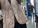 雅鹿羽绒马甲女2025年秋冬新款轻薄内胆保暖时尚贴身大衣内搭V领背心 实拍图