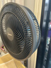 美的（Midea）【超级单品】七叶轻音立式电风扇家用柔风落地扇台式桌面小型风扇大风量节能摇头宿舍电扇 SAF30AB 实拍图