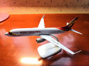 terebo18厘米波音B747 B787模型机飞机模型民航国航客机 白色底座 波音B737海航 实拍图