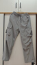 Homlean美式机能伞兵工装裤男春夏宽松小众阔腿休闲登山长裤S6603浅灰M 实拍图