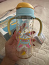 贝亲（Pigeon）自然成长翻盖直饮吸管 大童奶瓶330ml 马戏团 18月+ AA279 实拍图