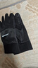 北极绒手套男冬季骑行保暖防寒触屏开车骑车外卖摩托车防风冬天滑雪女棉 加绒防风 运动款 黑色 实拍图