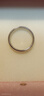 XUPING旭平首饰小众经典大气简约情侣戒指素圈ins风礼物 素圈戒指【8码-面宽约3mm】 实拍图