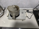 美的（Midea）电陶炉煮茶电磁炉家用新型电磁灶 2200W大功率智能双环做饭炒菜用火锅电池炉围炉煮茶炉MC-HW22E05 实拍图