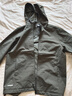 乔丹运动外套男风衣秋冬季防风防泼水连帽户外夹克长袖上衣 深褐绿-2173 -双层 XL 实拍图