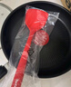 特福不粘煎锅家用牛排平底煎锅少油烟有钛煎饼锅电磁炉燃气灶通用28cm 实拍图
