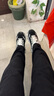斯凯奇（Skechers）女鞋秋季厚底老爹鞋百搭熊猫鞋软底舒适外穿休闲运动鞋11959 实拍图