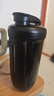 贝瑟斯摇摇杯运动健身水杯蛋白粉搅拌杯奶昔杯子代餐杯瑶瑶杯680ML黑色 实拍图