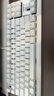 CHERRY樱桃 MX1.1机械键盘 G80-3910游戏键盘 悬浮式无钢结构 87键有线键盘 电脑键盘 白色 红轴 实拍图