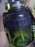 吨吨BOTTLED JOY渐变酷吨吨桶大容量水杯运动水壶塑料杯酷黑绿1100ml 实拍图