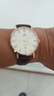 依波（EBOHR）手表男 大师系列简约白面皮带石英男表节日礼物新年跨年36000234 实拍图