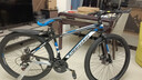 金武端自行车成人山地车公路赛车单车骑行变速超轻越野中学生初中青少年 顶配版-辐条轮-黑蓝色 27.5寸24速 实拍图