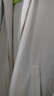 优衣库女装防风拉链连帽外套/内里摇粒绒户外防水472150 01 乳白色 2XL /170/100B 实拍图