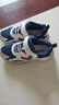 鸿星尔克（ERKE）童鞋男童中大童运动鞋儿童慢跑鞋63122120013藏深蓝/正白38 实拍图