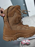 际华三五一三新式棕色作战靴作战鞋户外超轻防滑耐磨训练靴沙漠高帮登山鞋男 火箭作战靴【高配】 43 码【265】两双鞋垫 实拍图