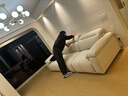 美柏云朵沙发布艺客厅奶油雪尼尔家用中古风沙发床两用太空云功能沙发 旗舰版3.05米（舒适坐感+app语音控制） 【RM系列 | 抗螨抗菌猫抓布】 实拍图