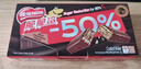 雀巢（Nestle）脆脆鲨减糖50%半糖巧克力夹心威化饼干18条225g 休闲零食早餐 实拍图