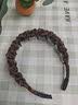 皇家密码网纱透气豹纹发箍女款高颅顶显脸小发卡带齿防滑发捆头箍 实拍图