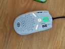 卡佐（AZZOR）AZ50无线鼠标蓝牙三模有线游戏鼠标电竞人体工学宏rgb吃鸡lol/csgo台式笔记本电脑通用 三模版冰川白【原相3311＋1亿次微动】 实拍图