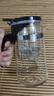 heisou耐热玻璃过滤茶具按压式飘逸杯围炉煮茶泡茶壶茶水分离750mlKC60 实拍图